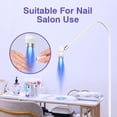 thumbnail image 4 of Lámpara De Pie Con Luz De Curado, 6W LED UV Enfoque Lámpara Flexible Ajustable Brillo De aleación De Aluminio Para Extensiones De Pestañas, 4 of 7