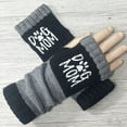 thumbnail image 2 of Womens Gloves For Cold Weather Soft Fingerless Gloves For Women With Cute Cat Printed Warm Gloves Fashion, 2 of 3