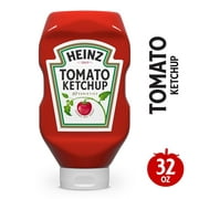 Angle View: (2 Pack) Heinz Tomato Ketchup, 32 oz Bottle