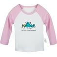 thumbnail image 2 of iDzn Kid You'll Move Mountains Funny T shirt For Baby, Newborn Babies T-shirts, Infant Tops, 0-24M Kids Graphic Tees Clothing (Long Pink Raglan T-shirt, 12-18 Months), 2 of 5