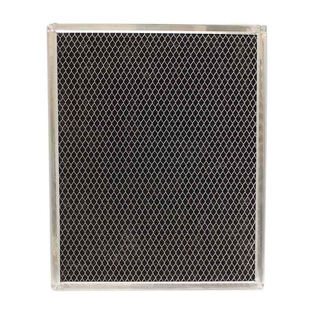 2 Charcoal Carbon Filters for GE WB02X11000 10-13/16 x 13-5/16" x 3/32 