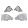thumbnail image 4 of Door Speaker Cover Trim, Matte  Inner Car Speaker Covers 4Pcs Dustproof With 64 Color Ambient Light For Auto, 4 of 8