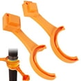 thumbnail image 2 of Ensemble de 2 Clés pour Raccord d'Égout de VR, Clé de Tuyau d'Égout de VR Robuste en Plastique, Clé de Raccord de Tuyau d'Égout de VR Multi-Usage pour Couvercles d'Égout de 3 Pouces et 4 Pouces (Orange), 2 of 10