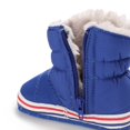thumbnail image 5 of Baby Boys Girls Snow Boots, Toddler Infant Winter Warm Waterproof Prewalker Crib Shoes, 5 of 7
