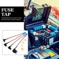 thumbnail image 2 of NIAIZEK Standard Fuse Holder Kit Copper PVC Adapter for Car Electrical Systems Additional Circuit Installation, 2 of 6