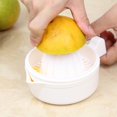 thumbnail image 3 of Kitchen Manual Juicer Orange Lemon Squeejer Plastic Fruit Tool Mini Portable Citrus Blender (Color : As Shown, Size : On, 3 of 5