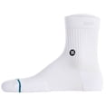 thumbnail image 3 of PKWY 2-Pack Unisex Enough is Enough Black & White Limited Edition Crew Socks Large Men's 6-12; Women's 8-12,  Lakers, 3 of 4