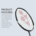 thumbnail image 3 of Hongchun Raquette de Badminton 2 Pcs, 3 of 5