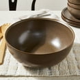 thumbnail image 4 of Better Homes and Gardens Banks Brown 10.8-inch Stoneware Serving Bowl, 4 of 7