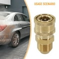 1/4 Inch Quick Release Connector Coupler Fitting for High Pressure