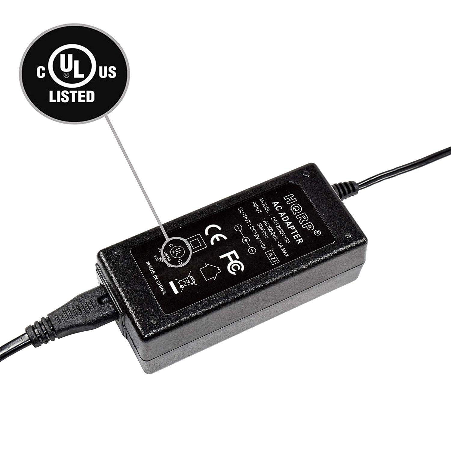 HQRP 12V Charger for Pill XL Portable 