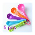 thumbnail image 1 of Electronicheart 5pcs Food-grade Silicone Kitchen Measuring Spoons Baking Utensil Set Kit Tools, 1 of 2