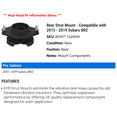 thumbnail image 2 of Rear Strut Mount - Compatible with 2013 - 2019 Subaru BRZ 2014 2015 2016 2017 2018, 2 of 2