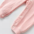 thumbnail image 6 of Chbgutlmr Baby Clothes Infant Side Button Toddler Jumpsuit Newborn Boy Girl Comfy Cotton Onesie Rompers, 6 of 6