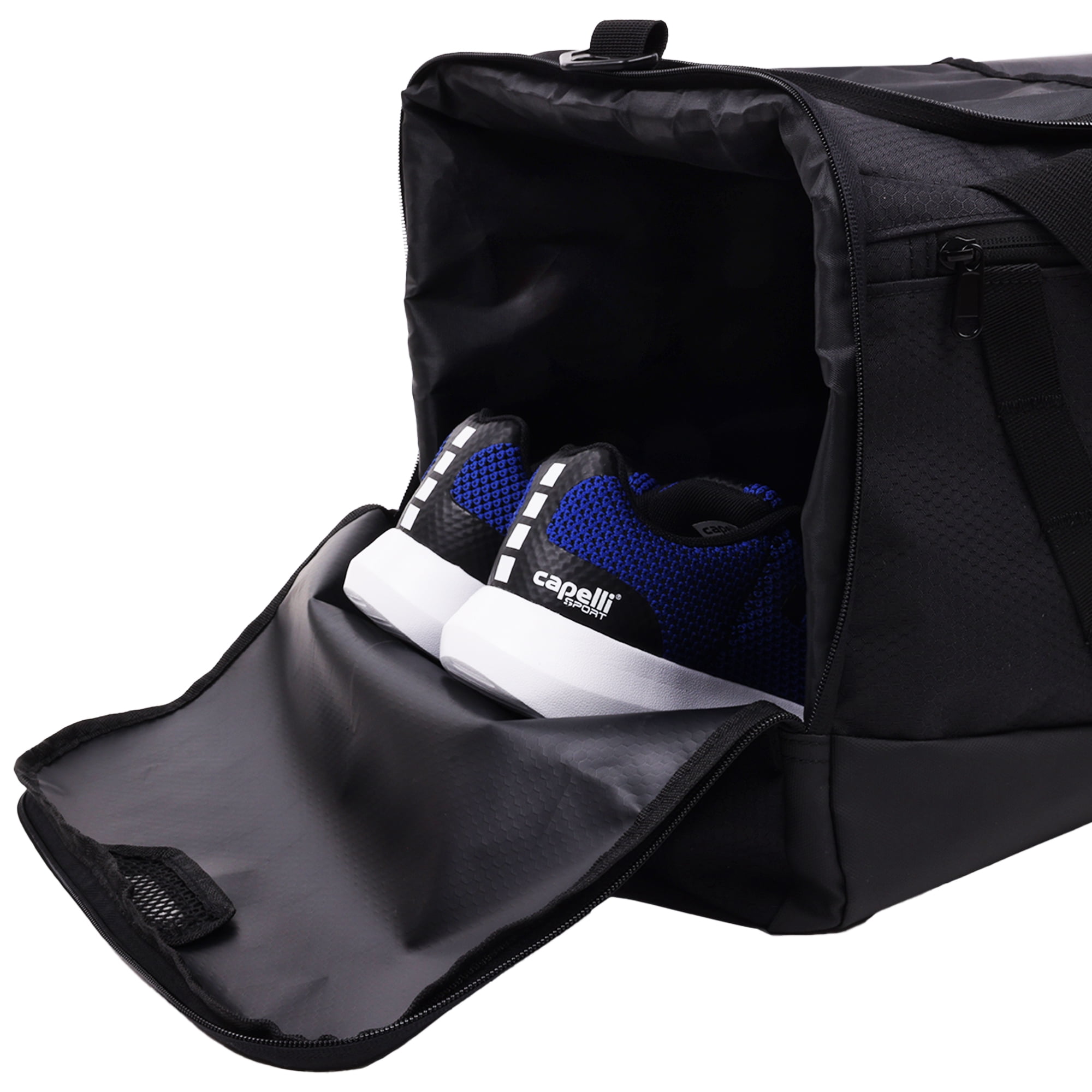 UFC Gym Bag, 25 Inch Extra Large Travel Duffel Bag for Men and Women, Shoe Compartment, MMA Workout Equipment and Sports Accessories, Black
