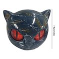 thumbnail image 4 of Halloween Cat Sculpture Resin Tabletop Statue para Del () Rojo, 4 of 9