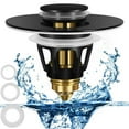 thumbnail image 2 of Bathroom Sink Drain Stopper, Pop-Up Bounce Core Filter with Insect and Odor Proof Design for Kitchen and Bathroom Sinks, 2 of 9
