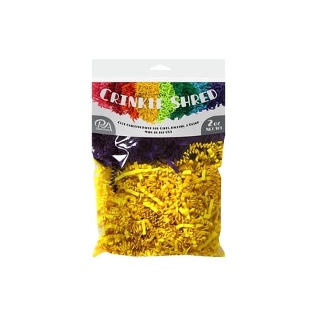 PA Ess Crinkle Shred Bag 2oz Purple/Yellow