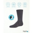 thumbnail image 6 of MeMoi Boys' Argyle All Over Crew Socks - Boys - Male, 8, Gray, 6 of 7