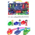thumbnail image 1 of PJ Masks-figuras de acción de personajes clásicos de Anime, juego de juguetes con 3 coches de conexión, Owlette Catboy, regalos para niños, 1 of 1
