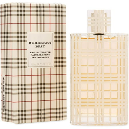 Burberry Brit Eau de Toilette 3.3 oz Spray Women