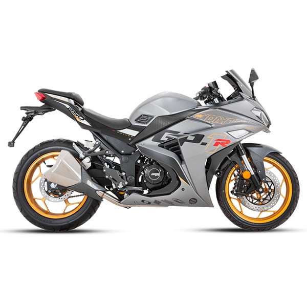MOTOCICLETA DEPORTIVA DAYTONA GP1R GRIS/DORADO 2026