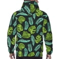 thumbnail image 5 of Hoodies for Men - Green Palm Leaves Long Sleeve Comfrt Men'S Fashion Hoodies & Sweatshirts, Sweatshirts for Men Hoodies Pullover Clothing Clothes with Pouch, 5 of 7