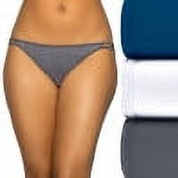 Vanity Fair Lingerie Women's Illumination String Bikini Underwear, 3-Pack