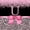 Pink Black U, variant on Erosebridal Pink Leopard Print 7-Piece Twin Bedding Sets,Chic Glitter Print A Alphabet Bedding Comforter Set For Kids Girls,Black Reversible