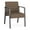 Castillo Quarry, variant on Waterfall Reception Waiting Room Healthcare Guest Chair / Charcoal Steel / Blue