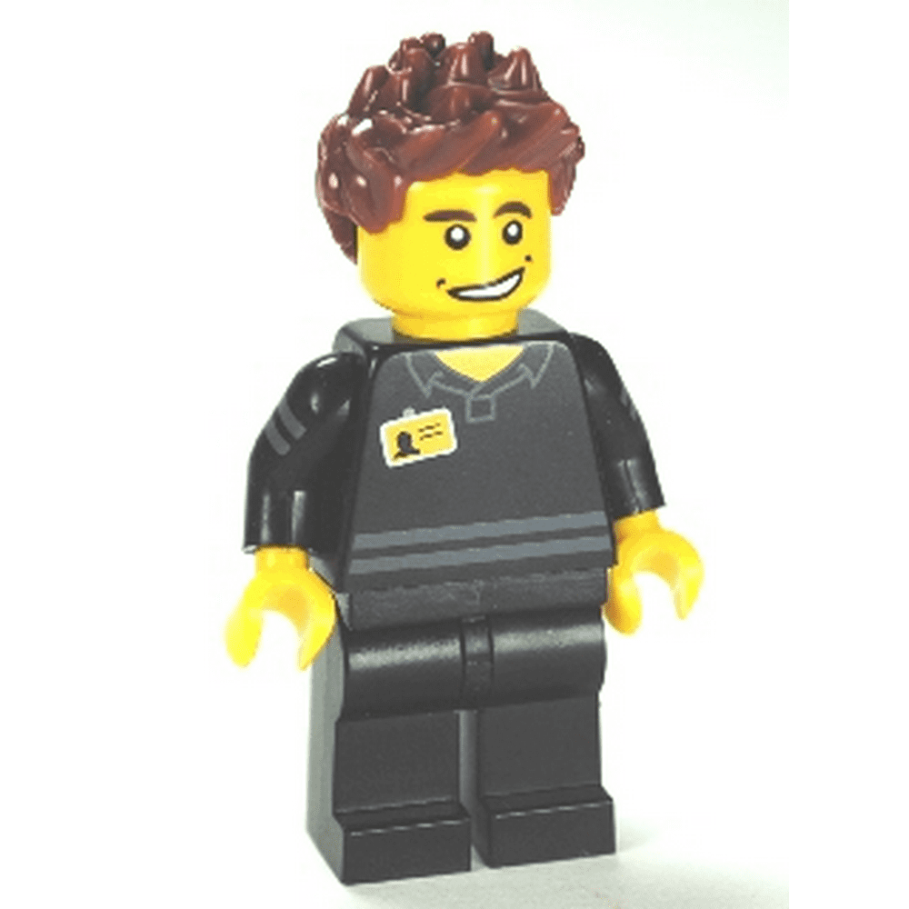 LEGO Brand Store Employee, Male Minifigure