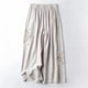thumbnail image 1 of WILLBEST Pantalones Casuales Para Mujer, Culottes de Mujer, Pantalones de Pierna Ancha de Mezcla de Lino, Pantalones Palazzo Casuales Con Cintura Elástica y Bolsillos, Capri Para Un Uso Diario Cómodo., 1 of 7