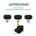 thumbnail image 2 of Cable de alimentación de 3 clavijas, 10 pies, para ION Block Rocker, Pathfinder, 2 of 7