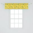 thumbnail image 2 of Ambesonne Animal Window Valance, Cartoon Chicken Pattern Art, 42" x 12", Multicolor, 2 of 3