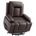 thumbnail image 1 of Bingirl Fauteuil Releveur Électrique pour Aînés : Chauffage et Massage, Faux PU, Chaise Électrique Réglable Robuste, 1 of 7