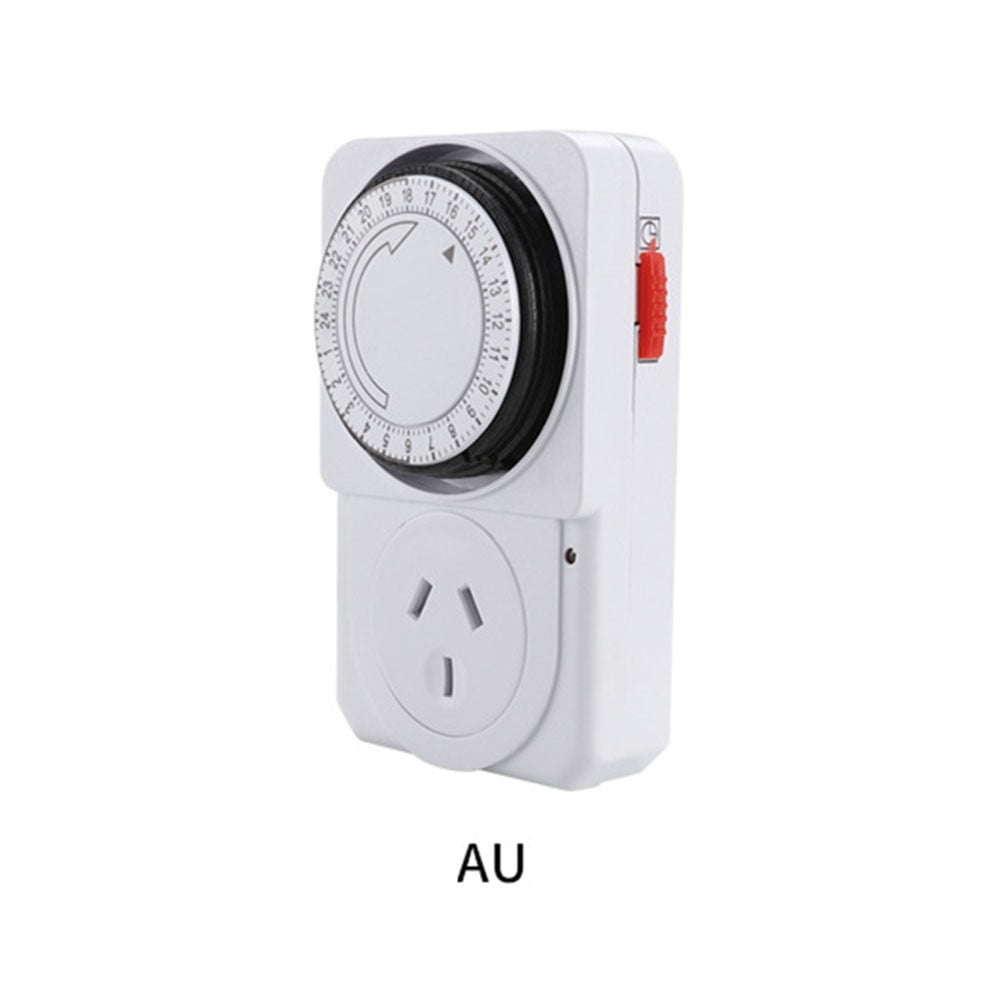 Geege 24Hour Outlet Timer Plug in Mechanical Programmable Switch