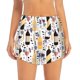 thumbnail image 2 of Balery Wine Bottles Glasses Pantalones cortos deportivos para mujer con forro y dos bolsillos, elásticos, para entrenamiento, gimnasio, yoga-XX-Large, 2 of 7