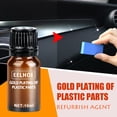 thumbnail image 5 of Automotive Interior Refurbishing Agent, Plastic Rubber Leather Gloss Enhancer, Car Interior Wax Polish, Stain Scratch Removal Seat Panel Care, DIY Car Detailing, Vehicle Interior Maintenance, 5 of 8