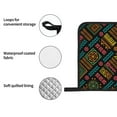 thumbnail image 6 of ZNDUO Oven Mitts and Pot Holders Sets, Aztec Mayan Tribal Pattern Non-Slip Cooking Oven Mitt, 6 of 8