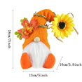 thumbnail image 2 of 1PC Gnome Plush Decorations for Home, Spring Summer Sunflower Decor, Handmade Faceless Doll, Autume Harvest Gnomes Ornaments Home Office Festival Decor, 2 of 9