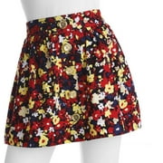 Juniors Mock Button Skirt with Pockets