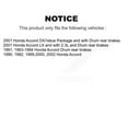 thumbnail image 2 of Transit Auto Chaussures de Frein Arrière et Kit de Ressort pour Voiture Honda Accord K8N-100310, 2 of 11