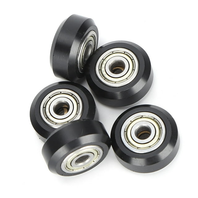 5Pcs POM Pulleys With Wear Resistance, High Compatibility, And Lubricated Installation, For Improving Print Quality And Efficiency In DIY 3D Printers