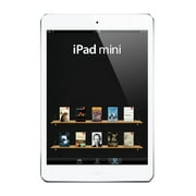 Angle View: iPad mini White 64GB Wi-Fi Only Tablet