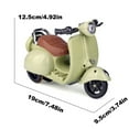 thumbnail image 3 of Cute Doll's Electric Ride-On Scooter, Battery Powered Vespa Style Motorcycle with Headlight, Music, Motorcycle Toys for Doll, Indoor & Outdoor Toy,, 4.92 Inch, Blue, 3 of 6