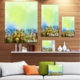 thumbnail image 3 of White Flowers Garden in Soft Color - Floral Canvas Art Print, 3 of 4