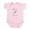 Petal Pink, variant on CafePress - N Is For Narwhal Body Suit - Baby Light Bodysuit, Size Newborn - 24 Months