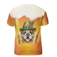 thumbnail image 2 of Best Bulldog Dad Proud Beer Lover Happy Oktoberfest All Over Print 3D Shirt Unisex Merch Dog Lover Gifts Idea - 02016, 2 of 6