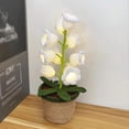 thumbnail image 5 of Shimmernest Lilyglow Flowers, Lily of The Valley Lamp, Crochet Artificial Flower, 5 of 5
