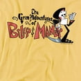 thumbnail image 2 of Grim Adventures of Billy & Mandy Logo Women's T Shirt, Banana, X-Large, 2 of 6